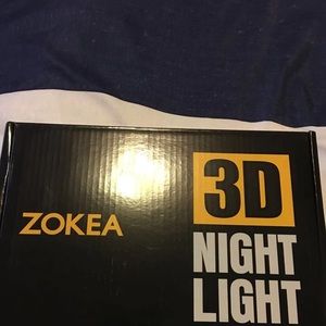 3D night light